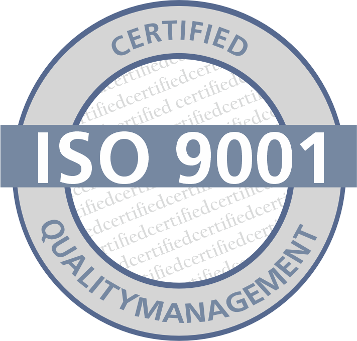 Logo 9001 zertifiziertes Unternehmen